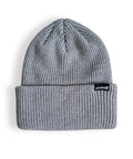 WarmU Grey Knitted Beanie for Men and Women