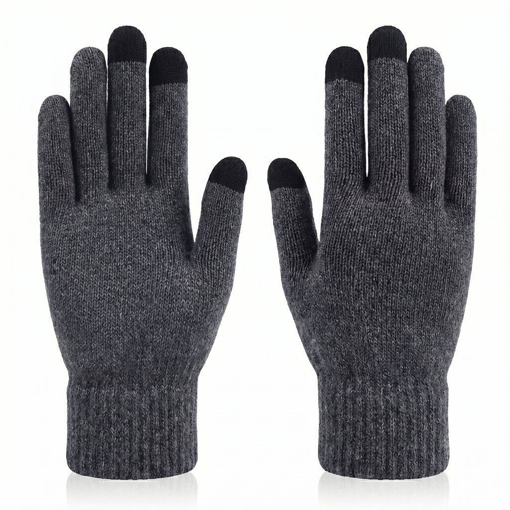 WarmU Unisex Fine-Knit Gloves – Sleek Comfort & Everyday Warmth