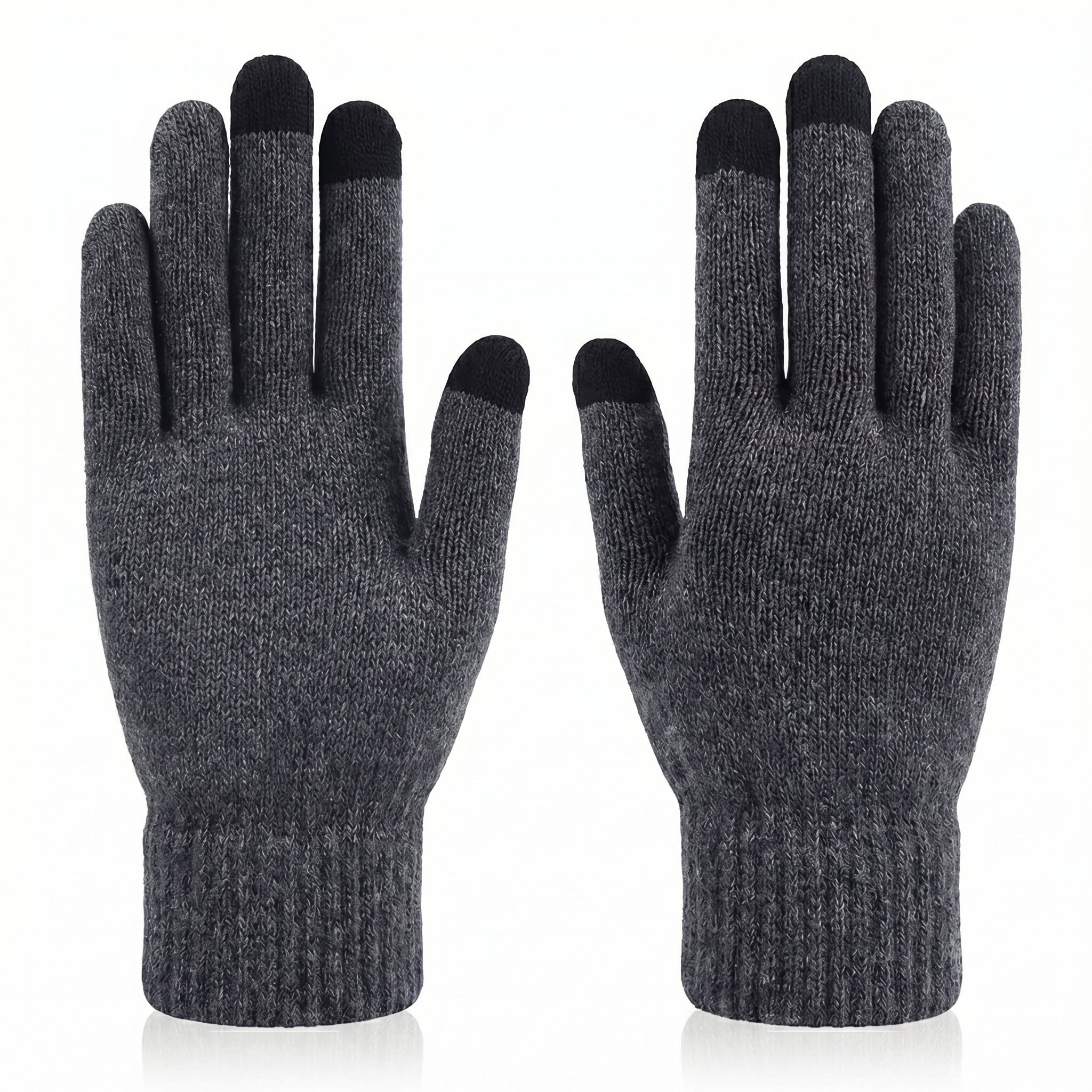 WarmU Unisex Fine-Knit Gloves – Sleek Comfort & Everyday Warmth