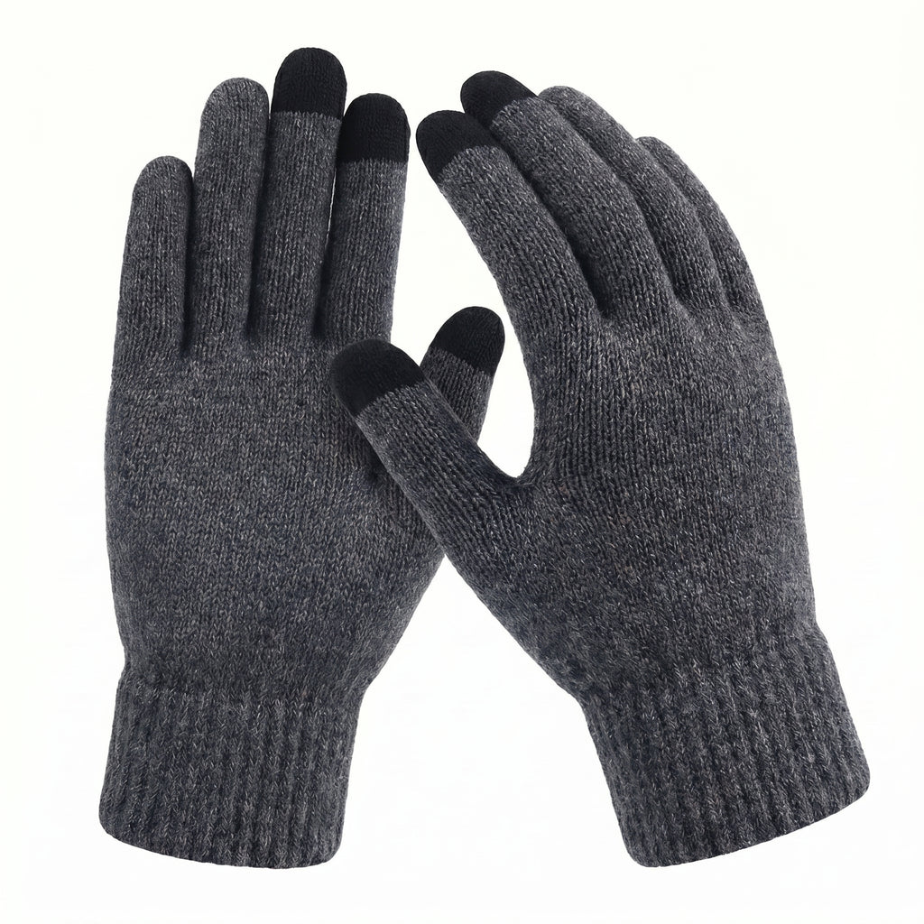 WarmU Unisex Fine-Knit Gloves – Sleek Comfort & Everyday Warmth