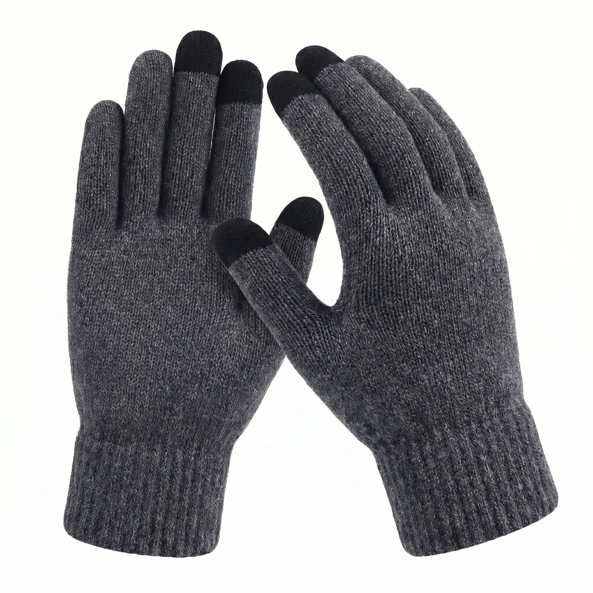 WarmU Unisex Fine-Knit Gloves – Sleek Comfort & Everyday Warmth