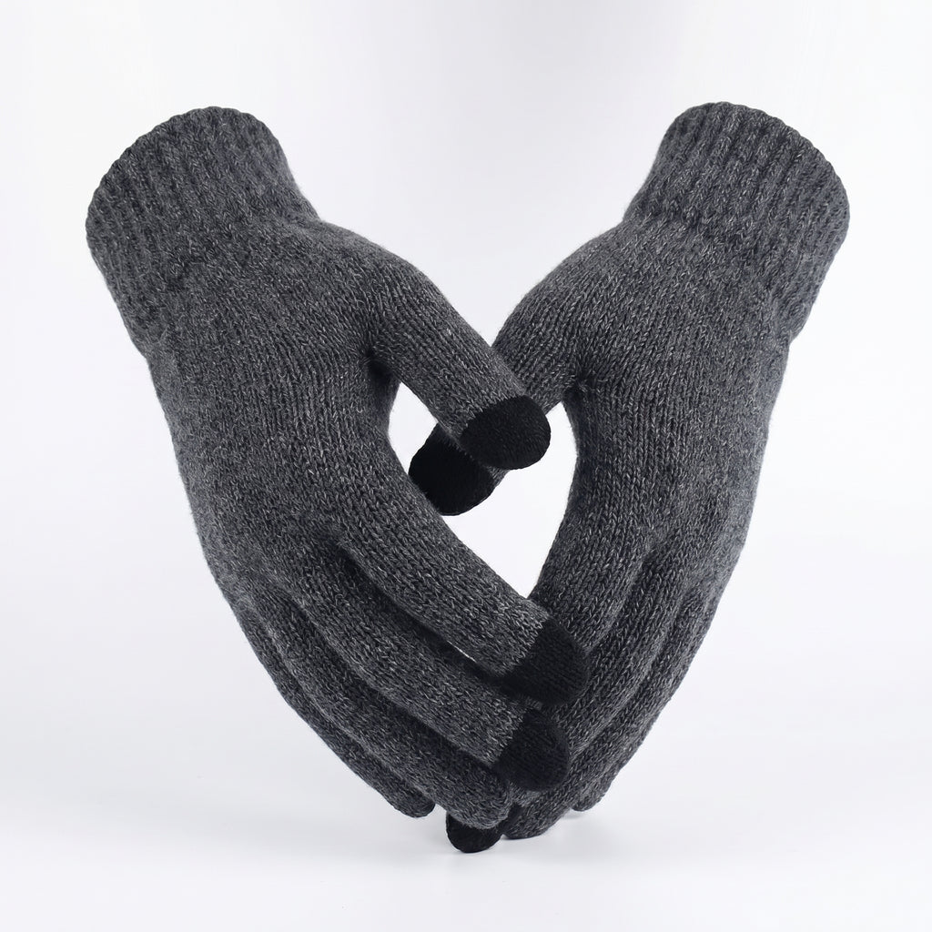 WarmU Unisex Fine-Knit Gloves – Sleek Comfort & Everyday Warmth
