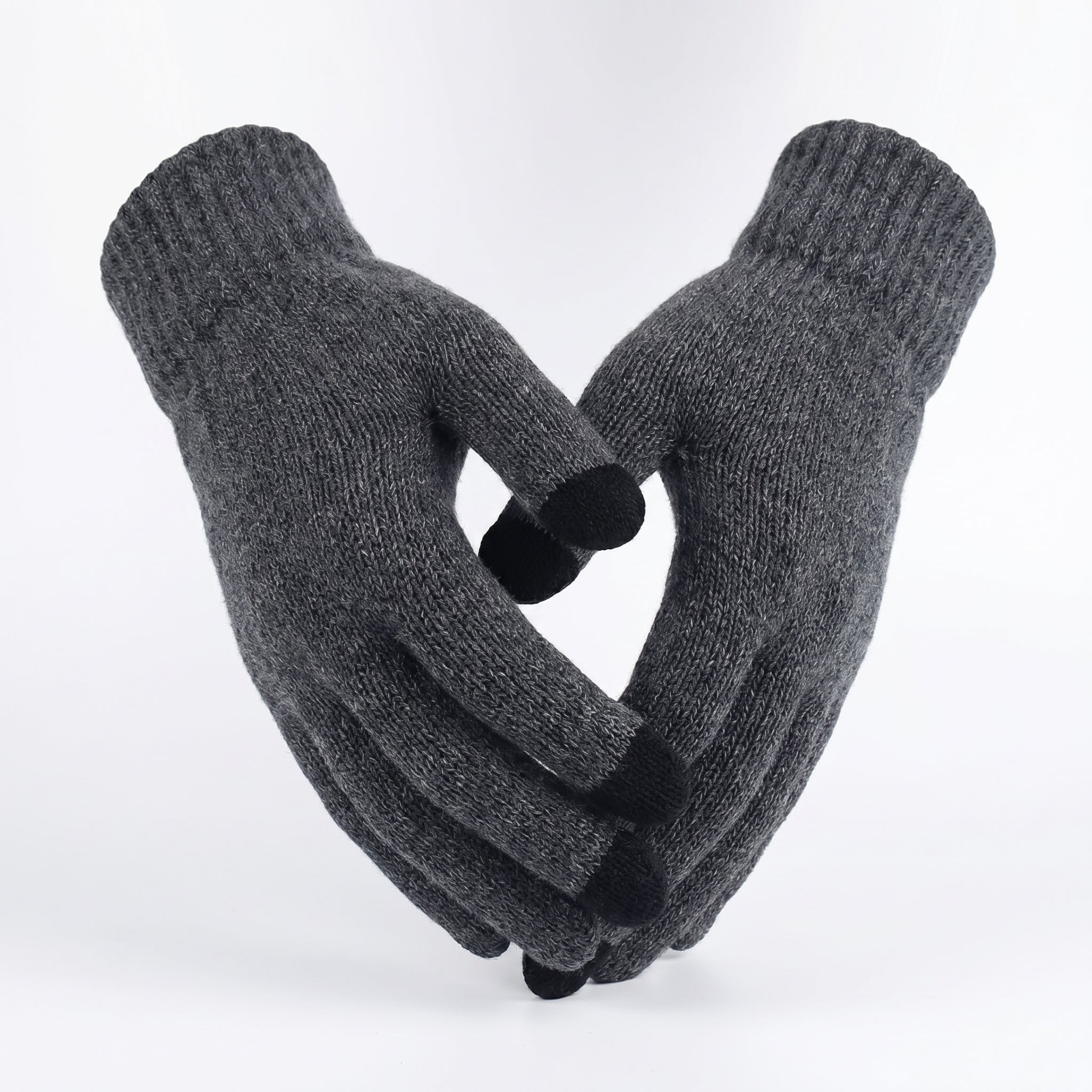 WarmU Unisex Fine-Knit Gloves – Sleek Comfort & Everyday Warmth